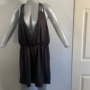 XXXL Black Short Romper